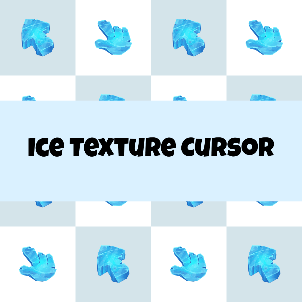 Preview Ice Texture cursor custom cursor pack