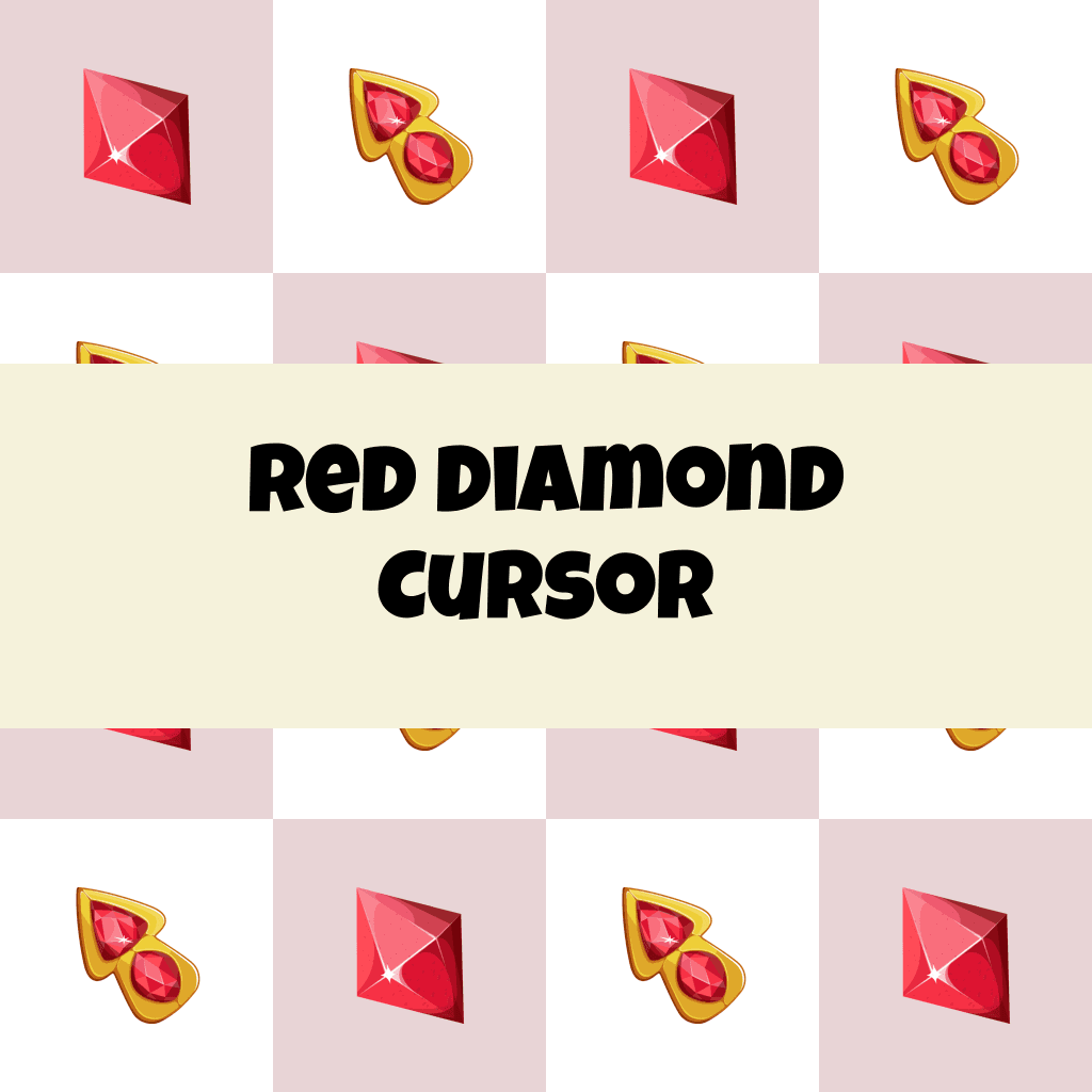 Preview Red Diamond cursor custom cursor pack